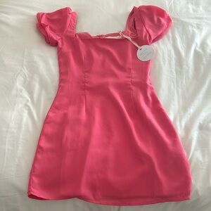 MORE TO COME Maddy Mini Dress in Pink XXS
